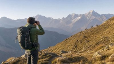 Cómo observar fauna en una ruta de montaña sin alterar su comportamiento