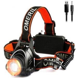 Linterna frontal recargable Omeril