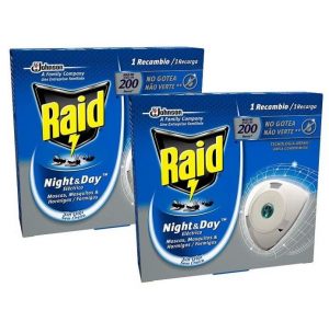 Repelente de mosquitos Night & Day de Raid