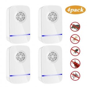 Repelente ultrasónico 4 piezas de Vegkey