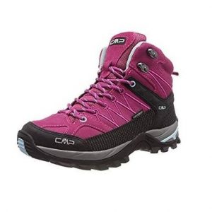 Zapatillas de senderismo mujer fucsias